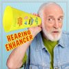 Rotatingpals Hearing Booster Over The Hill Hearing Enhancer Gag Gift Over The Hill Funny Birthday Gag Gift Prank Hearing Amplifier Ear Trumpet Party Supplies for Men and Women 40th 50th 60th