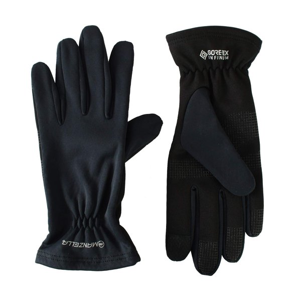 Manzella Women's Goretex Infinium with Windstopper Touch Gloves, Small, Black