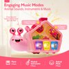 hahaland Baby Toys 6-12 Months, Musical Crawling Toys 6-18 Month Snail Toys for 1 Year Old Girl Gifts,Educational Toddler Toys Age 1-2 Busy Activity Cube, 1st Birthday Girl Gifts Toddler Gifts