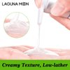 Lagunamoon Daily Hydrating Facial Cleanser for Women and Men - Moisturizing Face Wash for Dry Sensitive Skin, Hypoallergenic & Non Comedogenic