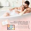 Levitural Bath Bombs, Dead Sea Salt, Essential Oils, Relaxing and Tranquility Organic Aromatherapy - Christmas Gift Ideas (Set of 6)