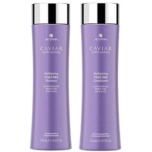 Alterna Caviar Anti-Aging Multiplying Volume Shampoo and Conditioner Set, 8.5-Ounce (2-Pack)