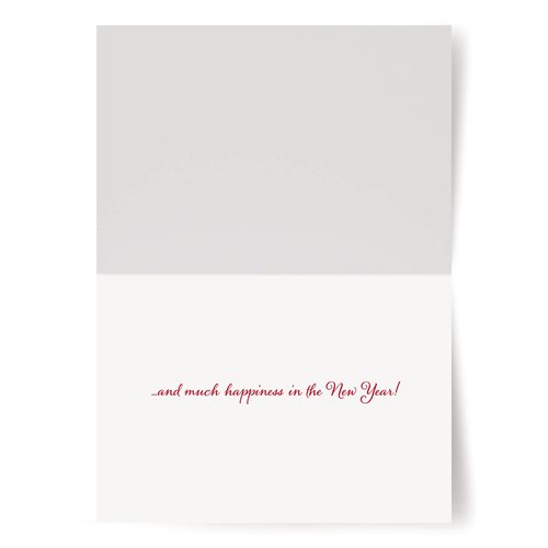 Designer Greetings Red Farm Studios Boxed Christmas Cards, Snowy Lighthouse Coastline (Box of 18 Nautical/Coastal Holiday Cards with White Envelopes), (125-00848-000)