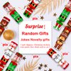 10PACK Christmas Party Favor No-Snap Table Favors with Prize Joke Gifts for Adults Kids Party Supplies Dinner Decorations British English Holiday Games Santa