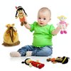 June Garden Soft Baby Doll Set - Multicultural Diversity 8.5" Plush Baby Dolls with Storage Bag - Gift for Infants and Toddlers