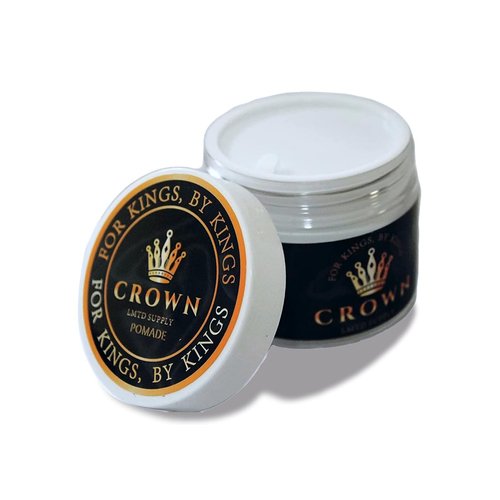 Crown Pomade for Men Wave Builder - Water Based Hair Gel Strong Hold - Hair Pomade for 360 Waves, Gel Hair Wolfing - Easy Wash Wavy Hair Gel Smoothing Wave Cream for Black Men Hair