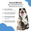 Pet Wellbeing Smooth BM Gold for Cats & Dogs - Vet-Formulated - Gentle Constipation Relief - Natural Herbal Supplement 4 oz (118 ml)