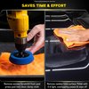 Meguiar's Quik Scratch Eraser Kit, Car Scratch Remover for Repairing Surface Blemishes, Car Care Kit with ScratchX, Drill-Mounted Pad, and Microfiber Towel, Multicolour