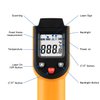 Laser Infrared Thermometer Non-Contact Digital Temperature Gun，-50°C to 400°C(-58°F to 752°F) IR Thermometer for Industrial,Kitchen Cooking,Ovens (Orange)
