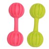 Ipetboom 2pcs Safe Toy Pet Chew Toys Pet Toys Shaking Toys Training Toys Small Dog Toys Puppy Teething Toy Chewing Toys for Dogs Wearable Rubber Toys for Dog Durable Dog Toys Molar Barbell