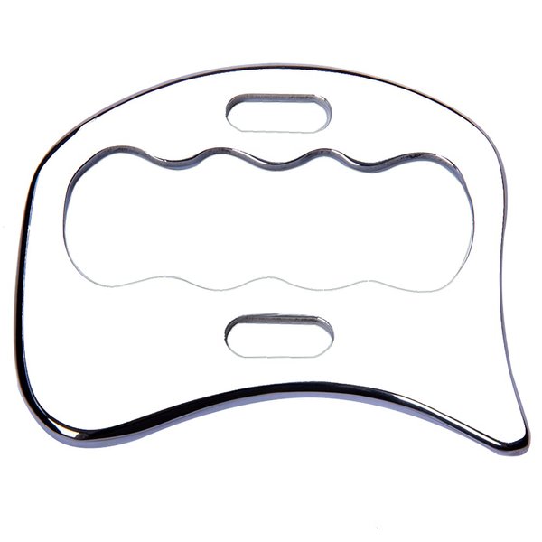 FeelFree Sport Stainless Steel Gua Sha Scraping Massage Tool-Muscle Scraper - Soft Tissue Mobilization,Physical Therapy for Back, Legs, Arms…