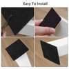 Yelanon Felt Furniture Pads -182 Pcs Furniture Pads Self Adhesive, Cuttable Felt Chair Pads, Anti Scratch Floor Protectors for Furniture Feet Chair Legs, Felt Pads for Hardwoods Floors, Black