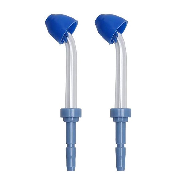 Flosser Replacement Tips for Waterpik Water Flosser, Reach Flosser Refill Heads Replacement Heads for Waterpik, Compatible with Waterpik Oral Irrigator & Dental Flosser (Nosal Wash Tips)
