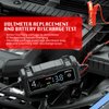 EAFCar Car Battery Charger 4-Amp, 12V Battery Charger Automotive, Trickle Charger for Car Battery - Smart Fully Battery Maintainer with Temperature Compensation and LCD Display