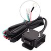 12V Winch Rocker Thumb Switch with Mounting Bracket Handlebar Control line kit for ATV UTV