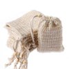 ZILJJ 6 Pieces Soap Bag Natural Sisal Exfoliating Soap Pouch for Exfoliating, Travel, Shower, Scrubber, Foaming - Soap Saver Bag Mesh for Bar Soap (Beige, 4.7" L x 5.5" W