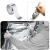 FCHO Car Sound Deadening Roller Metal Installation Tool 3 Pcs Seam Roller with 66 Feet Aluminum Foil Tape Finishing Sealing Tape, for Car Sound Deadening Installation