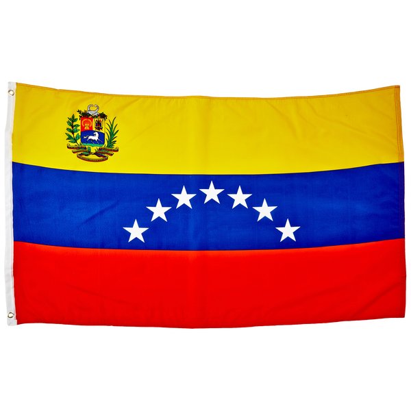 G Ganen Quality Standard Flags Venezuela 7 Stars Polyester Flag, 3 by 5'