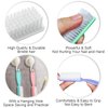 HOFASON Nail Brush for Cleaning Fingernails, Nail Brush Handle Grip Cleaning Brush for Nail and Toenail Foot, Nail Dust Brush Manicure Pedicure Tools Scrubbing Brush Women Men Home Salon (6 Pack)