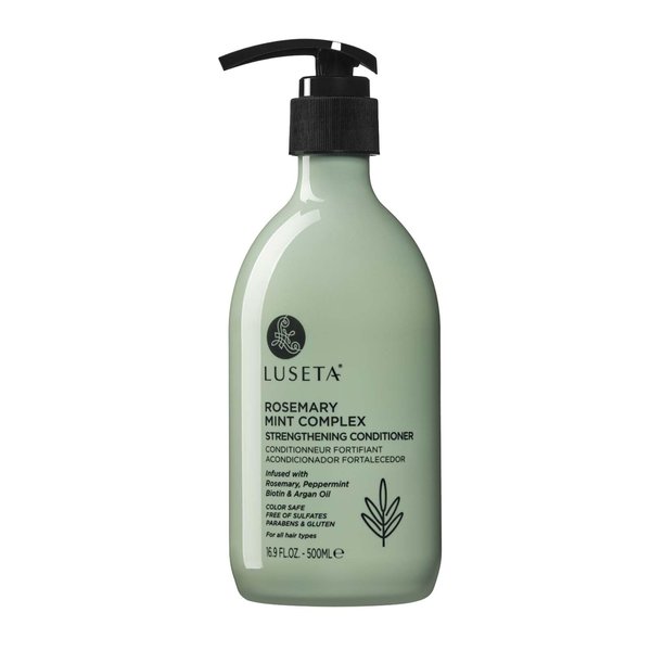Luseta Rosemary Mint Strengthening Conditioner Moisturizing and Nourishing Damaged Hair Thickening Shampoo for Thinning Hair, Promotes Scalp Health and Add Shine for All Hair Types, 16.9oz