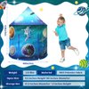 Kaivee Space World Play Tent Kids Pop Up Kids Tent Indoor Sensory Playhouse Children Foldable Kids Tent for Boys Girls Toddler Kids for Tent as 3 4 5 6 7 Years Gift as Birthday Christmas Toys