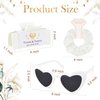 Bridal Shower Gifts for Women Bride To Be Gift Set Bride Hair Clip Claw Clip Accessories Bride Hair Scrunchie Bride Sunglasses Bachelorette Party Wedding Gifts