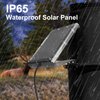POWOXI 6V 1.5W Solar Panel to Recharge Deer Feeder Battery Waterproof Outdoor Solar Charger with Mounting Bracket (6v Deer Feeder Solar Panel 1.5W)
