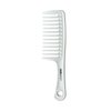 HAIRtamin Wide Tooth Comb Detangler | Dry Hair Detangler with Non-Slip Round Handle | Shower Hair Brush Detangler for All Hair Types and Lengths | Pain-Free Detangling Brush for Adults & Kids
