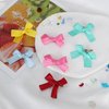 FAEBATY 60Pcs Mini Bow Hair Clips Bow Ribbons for Girls Sweet Bow Hair Clips Bows Hair Ribbon Alligator Clips Small Bow Hair Clips Barrettes Bowknot Hair Accessories Little Bows for Kids Hair
