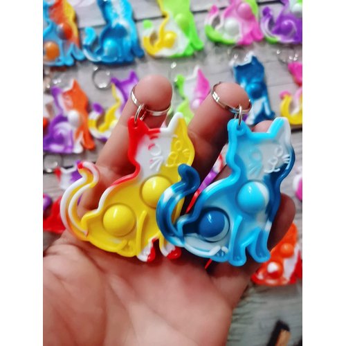100 Packs Cat Mini Ocean Assorted fidgets for Kids Children Classroom Students Gift from Teacher,Birthday Party Favors