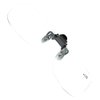 PLOPLO Rimless Clip-on Reading Glasses Reader (Black, 1.5)