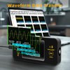 BSIDE Handheld Oscilloscope 3.2'' TFT Display Portable Digital Oscilloscope 10MHz Bandwidth Automotive Oscilloscope 48MSa/s Sampling Rate Trigger Function Auto/Nomal/Single