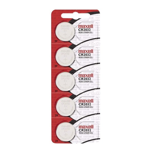 40 Pcs Maxell CR 2032 3v Lithium Batteries