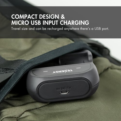 Tenergy TN141 Smart Charger for NiMH 9V Rechargeable Batteries, 9V Cells Battery Charger, 9 Volt NiMH