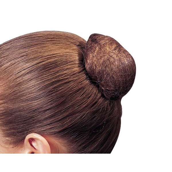 HAIR NETS DARK BROWN 3-PAK HO6 BELLA BALLETO