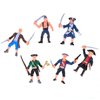 PowerTRC Pirate Action Figures with Pirates, Sea Monsters, Boats, Treasure Chests, Cannons and Figurines Playset for Kids (2 Sets)