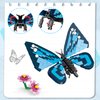 KAZI Bugs Building Toy Set,Insect Collection Building Blocks with Life-Like Blue Butterfly,Beetle and Cicada Toys,Fun Gift for Nature Lovers,STEM Toys for Kids Ages 8 9 10 11 12 Plus