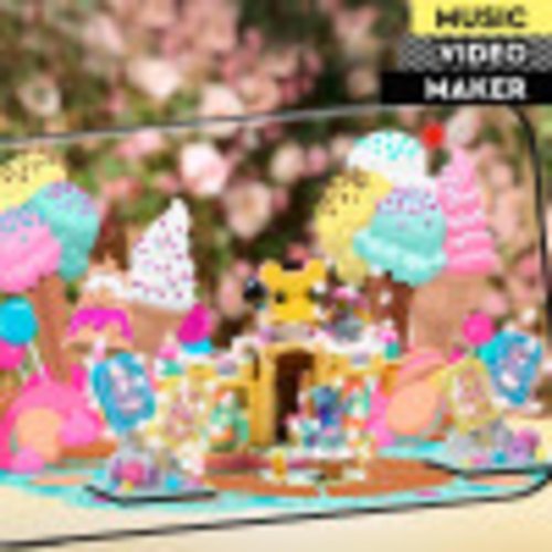 LEGO VIDIYO Candy Castle Stage 43111 Building Kit Toy; Inspire Kids to Direct and Star in Their Own Music Videos; New 2021 (344 Pieces)