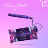 Almost Famous Tropico Getaway 0.5 inches Mini Tourmaline & Ceramic Hair Straightener Flat Iron with Stunning Travel Bag with Set Temperature, All Hairstyles (Hawaii Luau)