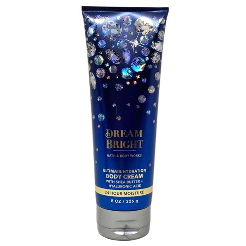 Bath & Body Works Dream Bright 2 Pack Ultimate Hydration Body Cream Bundle with a Natural Oats Bar Soap - Full Size