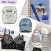 2000PCS SS12/3mm Crystal Rhinestones (Clear), Bedazzling Flatback Glass Rhinestones for Crafting DIY Nail Art Makeup Decoration, Gems Diomand Charms for Tumbler Shoes Clothing Mug
