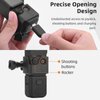 Flymile Expansion Adapter Backpack Clip Mount for DJI OSMO Pocket 3,Camera Extenion Bracket Mount,Quick Release Shoulder Strap Holder Kit Accessories