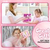 ArtCreativity Little Girls Jewelry Rings in Gift Box, Set of 24 Cute Rings, Lovely Rings for Little Girls, No Duplicates, Girls Jewelry in Gift Box, Pretend Play & Dress Up Rings for Girls Ages 3+