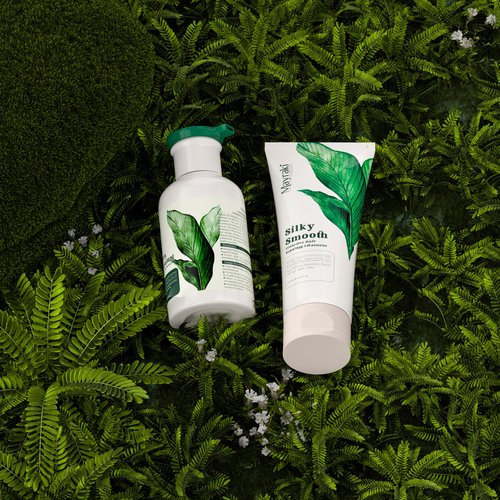 Mayraki Silky Smooth Protein Hair Treatment for Dry Damaged Hair| Leave in Conditioner for Frizzy Hair | Complete Hair Repair Treatment for All Types of Damaged Hair | 250ml | 8.45 fl. oz.