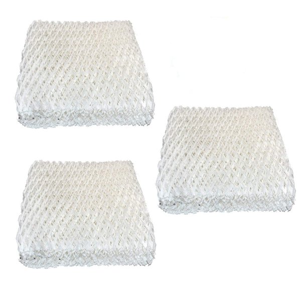 HQRP Pack of 3 Humidifier Wick Filters Compatible with Honeywell HC-818 / HC-819 / HC818 / HC819 Replacement fits Duracraft Natural Cool Moisture Humidifiers Coaster