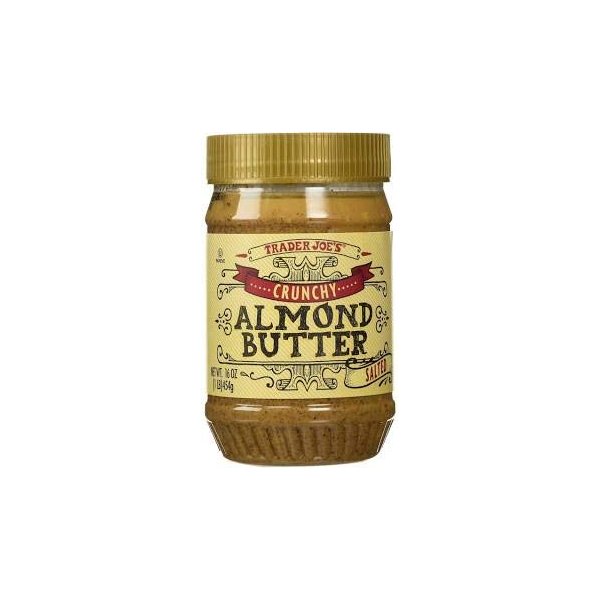 Trader Joe's Crunchy Salted Almond Butter 16 oz