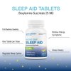 Puregen Labs Doxylamine Succinate 25mg | Nighttime Sleep Aid | Safe & Effective | Non-Habit Forming Sleep Aid | Made in USA | 225 Tablets