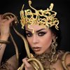 Bartosi Medusa Snake Headband Greek Goddess Headdress Halloween Cosplay Headpiece for Carnival Party Supplies