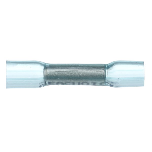 Seachoice Marine Grade Heat Shrink Butt Connector, Fits 16-14 Wire Range, Blue, Pack of 100
