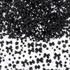 COOSLIM 120 PCS Bow Nail Charm Black 3D Bows Nail Charm Black Bowknot with Gems and Flower Nail Charm for Acrylic Nails Decoration for Nail Art Crafts (Black Bow)